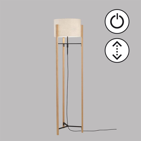Lampa Podłogowa SHINE-WOOD  (40484) - Fischer&Honsel