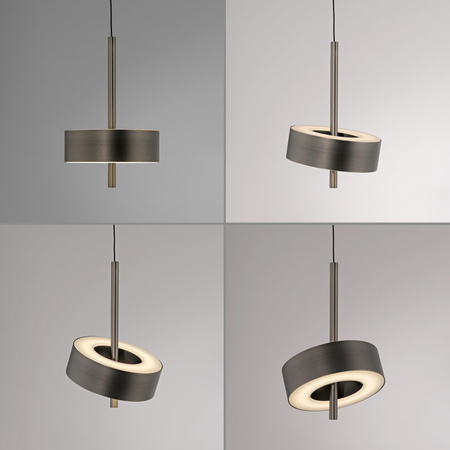 Lampa sterowana Smart Q-ROTATE CIEMNOMETALOWO-BRĄZOWY (2249-34) - Paul Neuhaus