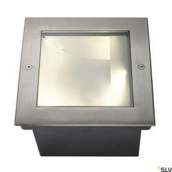 DASAR 255, lampa podłogowa wpuszczana outdoor, LED, 3000K, IP67, stal nierdzewna 316, asymetryczna, 34W (229383) - SLV