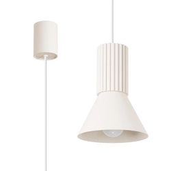 Lampa wisząca ESTRIA 1 beżowa (SL.1870) - Sollux Lighting