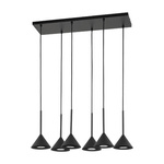 CONO BLACK MINI LAMPA WISZACA 6 (10306) - TK Lighting