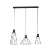 Lampa wisząca MODESTO BLACK 3 listwa (10149) - TK Lighting