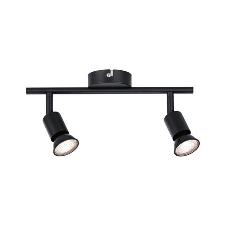 Reflektor Carolina max 2x10W GU10 czarny mat 230V metal (PL66756) - PAULMANN