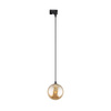 Oprawa wisząca na szynoprzewód TRACER BLACK bursztynowa (4928) - TK Lighting