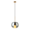 PENDANT LIGHT G9 SMOKE GLASS - GOLD MATT (22058 Zambelis) - Zambelis