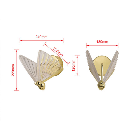 Kinkiet MARIPOSA (LP-1715/1W) - Light Prestige