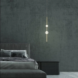 Lampa wisząca VAKU (LP-719/2P GD) - Light Prestige