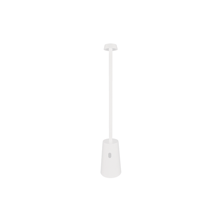 OUTDOOR PORTABLE TABLE LIGHT 2W 3000K ALUMINIUM WHITE (E398 Zambelis) - Zambelis