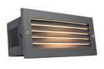 Lampa wpuszczana zewnętrzna GRIMSTAD 1545 GRAPHITE LED 8,3W 3000K SHUTTERS EEI E Norlys