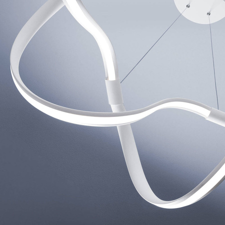 Lampa Wisząca CURLS Kol. Biały 4000K (0034.30 DIM N) - Vivida