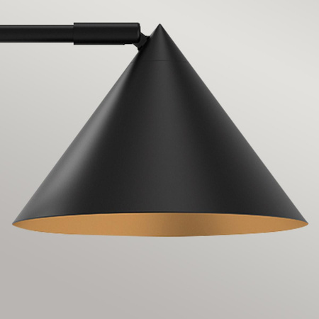 Lampa stołowa Remyck - 1 źródło światła - Matowa czerń (ALM-REMYCK-TL-BK) - Elstead Lighting