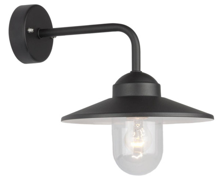 Kinkiet zewnętrzny VANSBRO 1920 BLACK E27 LED 9W Norlys