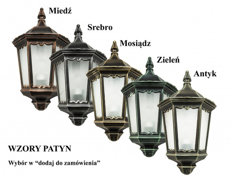 Lampa stojąca zewnętrzna Retro Classic II K 50022 H (K 5002/2/H) - SU-MA
