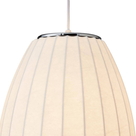 Lampa wisząca SILK BARREL biała 50 cm (ST-2335-20) - Step into Design