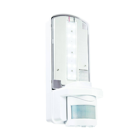 Kinkiet Motion LED PIR 1lt wall IP44 6W (73717) - Saxby