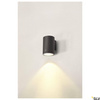 ENOLA ROUND L, single, lampa ścienna natynkowa LED outdoor, kolor antracytowy CCT 3000/4000K (1003440) - SLV