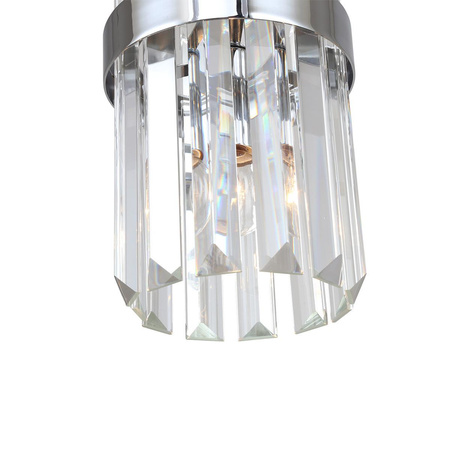 Lampa wisząca Vetro 1 chrom 1xE14 (LP-2910/1P CH) - Light Prestige
