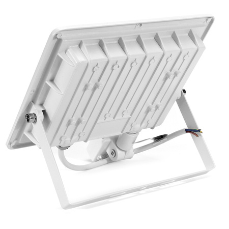 NAŚWIETLACZ Z CZUJNIKIEM RUCHU BIAŁY 50W NEUTRALNY 4000K - Syntron