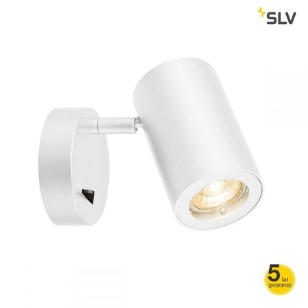 ENOLA_B ścienna, QPAR51, biała, max. 50W