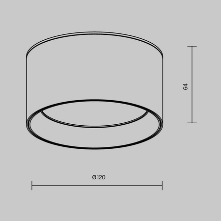 Lampa sufitowa Vega (C089CL-12W3K-W) - Maytoni