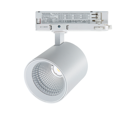 Lampa sufitowa LED 3-fazowa 25W 4000K biała (S197) - Zambelis