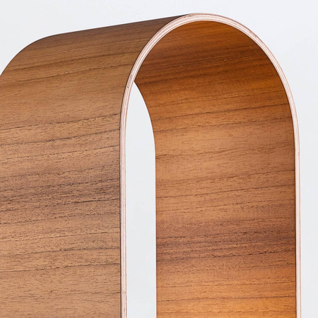 Lampa stołowa Sfera (QN-SFERA-TL-L-TEAK) - Quintiesse