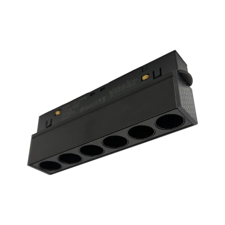 Lampa Liniowa Punktowa Stip 6W Magnet Line LED czarny  (TLV-10-06) - Yaskr