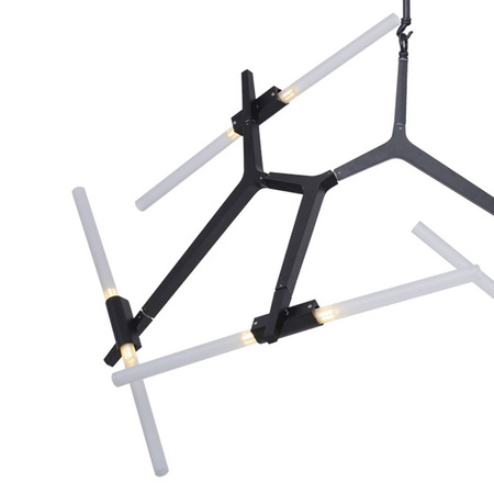 Lampa wisząca STICKS-6 (ST-1001-6 black) - Step into Design