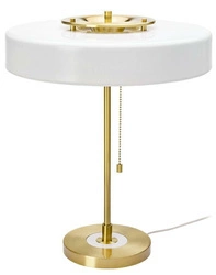 Lampa biurkowa ARTE biało-złota (MT21409-3-350) - King Home