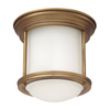 Lampa sufitowa Hadrian - Szczotkowany brąz (QN-HADRIAN-MINI-F-BR-OPAL) - Quintiesse