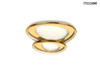 MOOSEE dekoracyjna lampa sufitowa / plafon CELL 2     złota (MSE1501100509) - Moosee