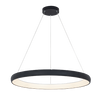 PENDANT LIGHT 60W 3000K ALUMINUM & ACRYLIC 3600LM DIMMABLE SANDY BLACK (2060 Zambelis) - Zambelis