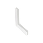 CEILING CORNER CONNECTOR VERTICAL WHITE (2082W-C1 Zambelis) - Zambelis