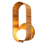 Kinkiet Sfera (QN-SFERA-WB-L-TEAK) - Quintiesse
