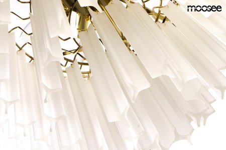 Elegancki złoty żyrandol GORDON 80 złota (MSE1501100563) - Moosee