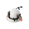 NUMINOS® GIMBLE M, oprawa sufitowa wpuszczana czarna/chromowana, 4000 K 55° (1005965) - SLV