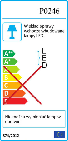 Lampa wisząca Murano B (P0246) Maxlight - żyrandol