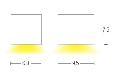 OUTDOOR WALL LIGHT 1XGU10 ABS BLACK (E306 Zambelis) - Zambelis