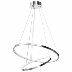 Lampa wisząca ROTONDA CHROME 51W LED (ML7943) - Milagro