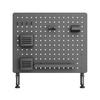 Tablica na akcesoria komputerowe i gamingowe Pegboard PG1 Czarny (LV0155) - LVN SYSTEM
