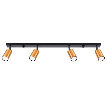 Plafon WINX 4L czarny/miedź (SL.1379) - Sollux Lighting