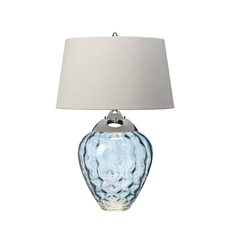 Lampa stołowa Samara - 2 źródła światła - Jasnoniebieska (QN-SAMARA-TL-BLU) - Quintiesse