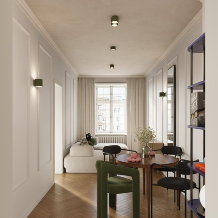 Plafon AURA 2 zielony oliwkowy Gx53 (SL.1798) - Sollux Lighting