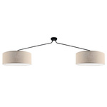 Lampa sufitowa Lamego 2 Z - Beżowa (1900 mm)   (5197) - Shilo