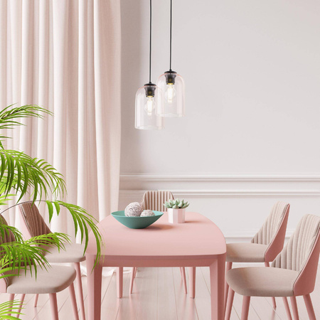 MOLLY PINK LAMPA WISZACA 1 (10296) - TK Lighting