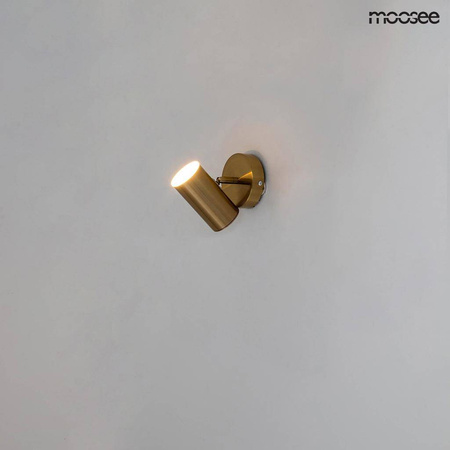 MOOSEE lampa ścienna SPOT złota (MSE010400215) - Moosee