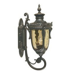 Lampa zewnętrzna, kinkiet PHILADELPHIA kol. STARY BRĄZ (PH1/M OB) - Elstead Lighting