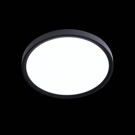 Plafon MAQ 24W 3CCT Czarny (ML0439) - Milagro