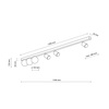 Lampa sufitowa VOX 6 (10003) - TK Lighting