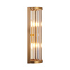 Ekskluzywny kinkiet  EXELLENT złota  szklane rurki 45 cm (ST-88022W) - Step into Design